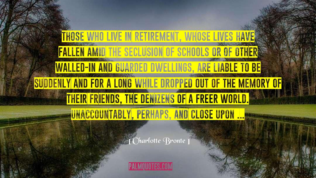 Lapses quotes by Charlotte Bronte