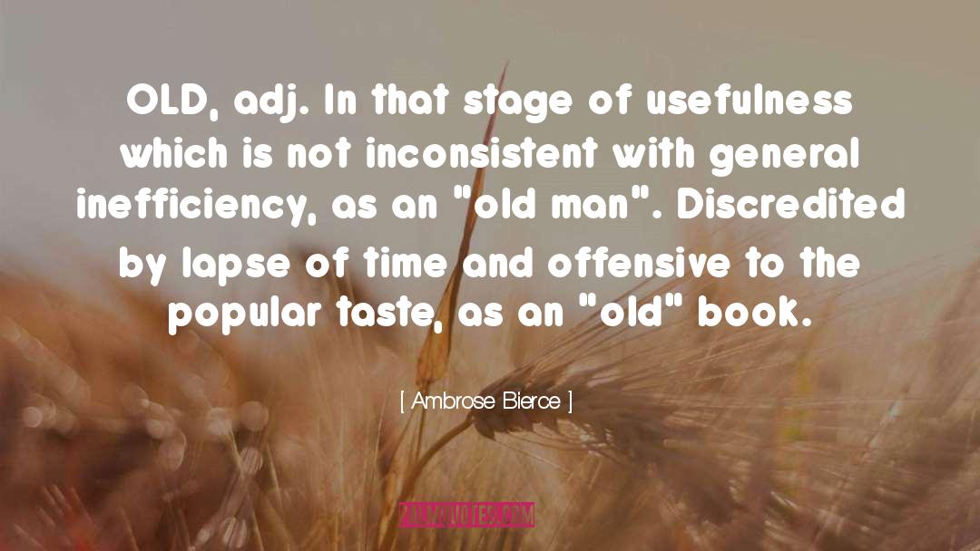 Lapses quotes by Ambrose Bierce