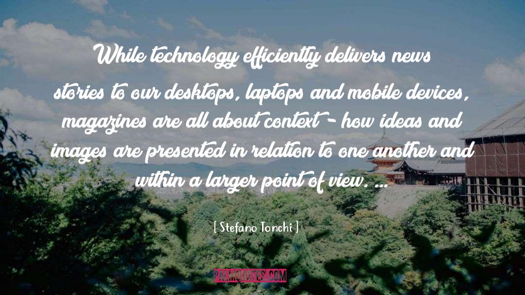 Laptops quotes by Stefano Tonchi