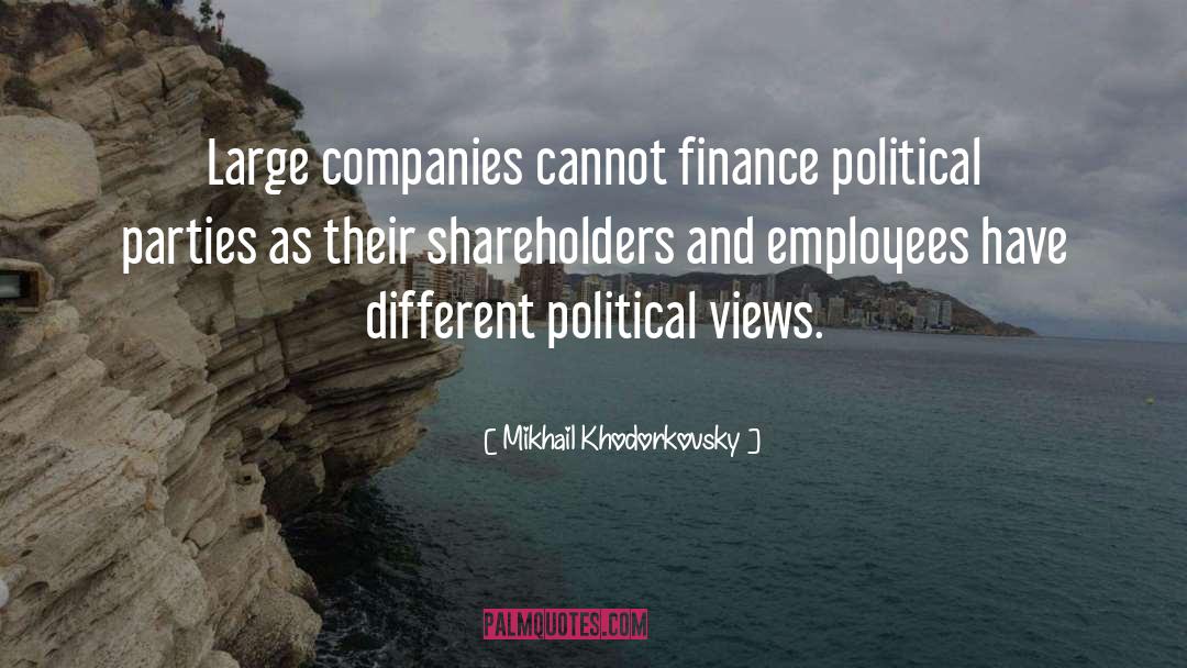 Large Companies quotes by Mikhail Khodorkovsky