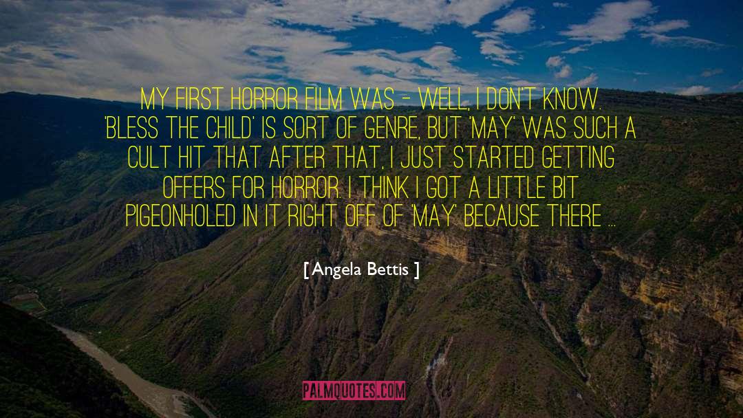 Large Family quotes by Angela Bettis