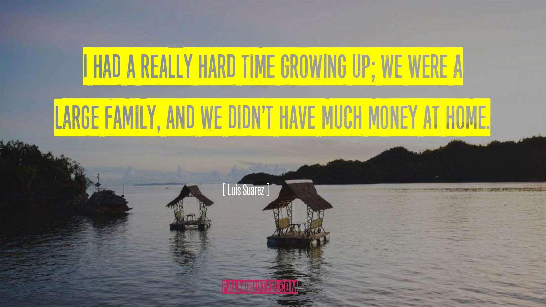 Large Family quotes by Luis Suarez