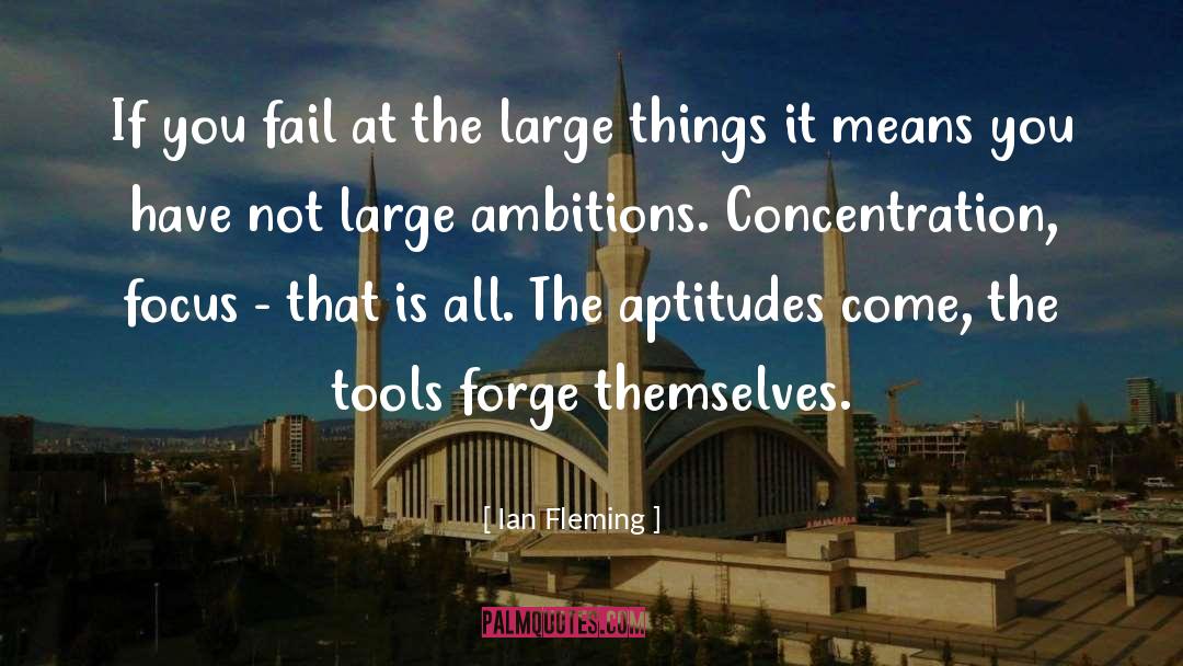 Large Things quotes by Ian Fleming