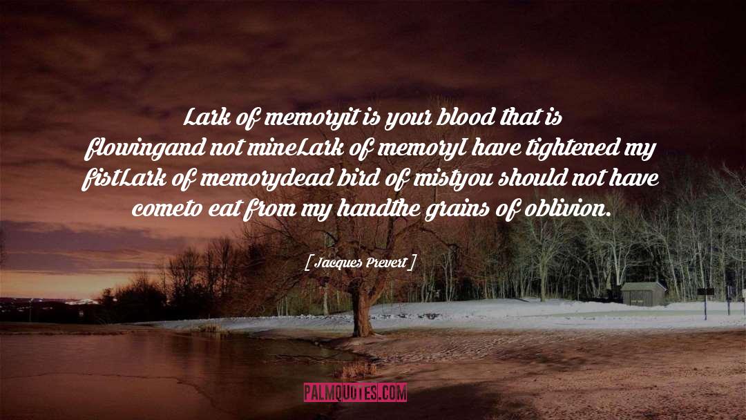 Lark quotes by Jacques Prevert