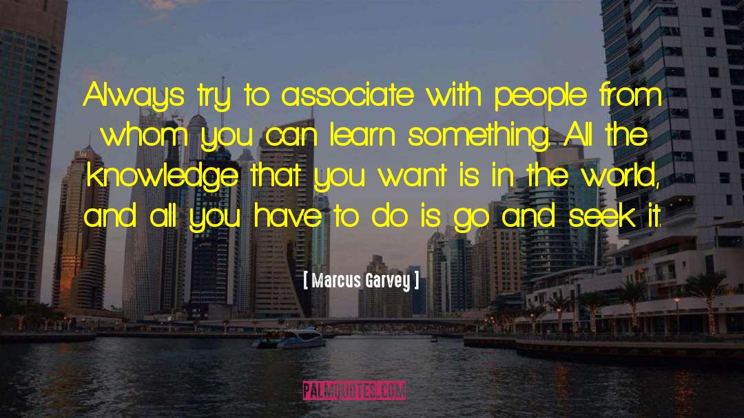 Larken Associates quotes by Marcus Garvey