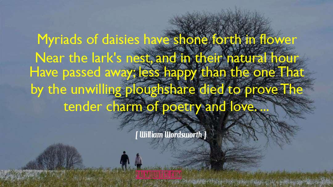 Larks quotes by William Wordsworth