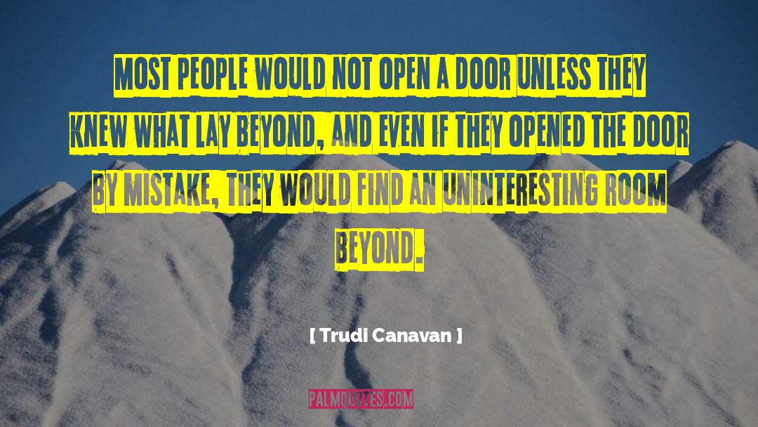 Laroy Door quotes by Trudi Canavan