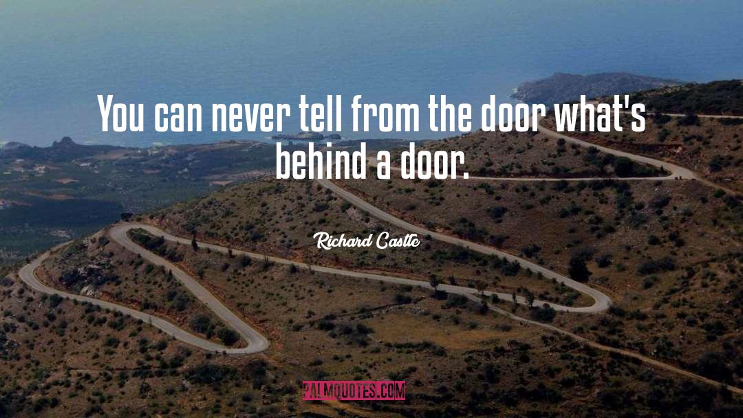 Laroy Door quotes by Richard Castle