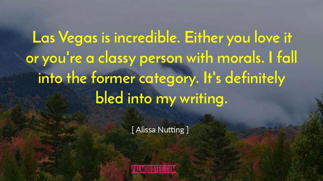 Las Vegas Film quotes by Alissa Nutting