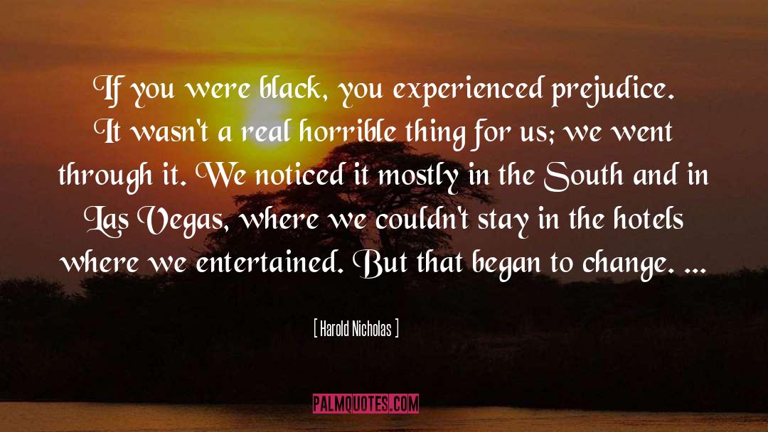 Las Vegas quotes by Harold Nicholas