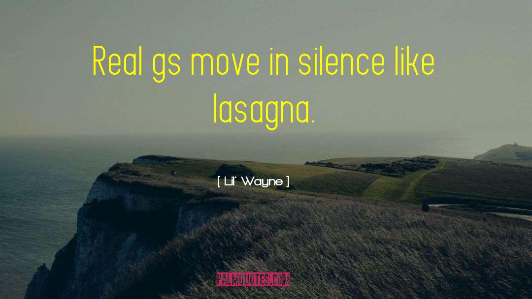 Lasagna quotes by Lil' Wayne