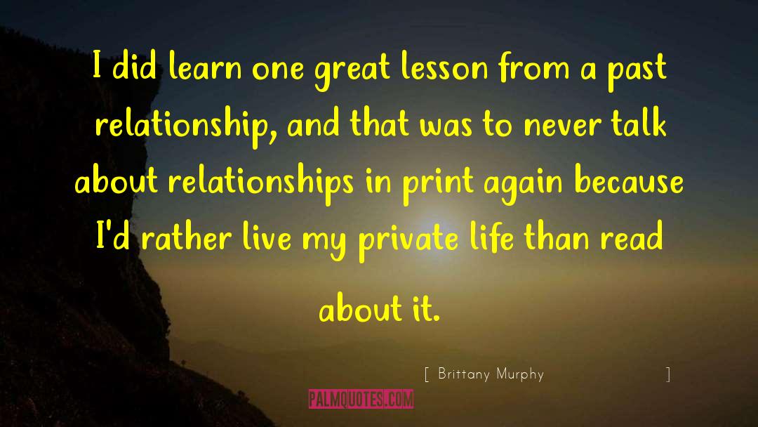 Lasansky Print quotes by Brittany Murphy