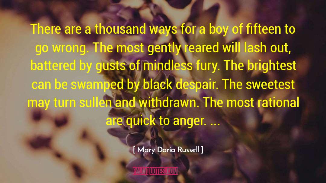 Lash Out quotes by Mary Doria Russell