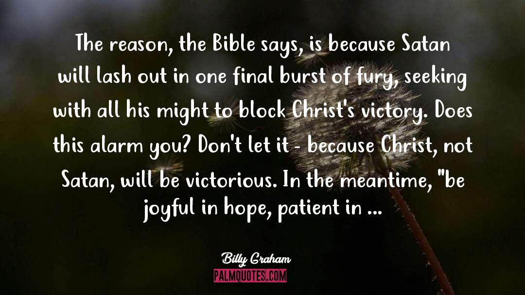 Lash Out quotes by Billy Graham