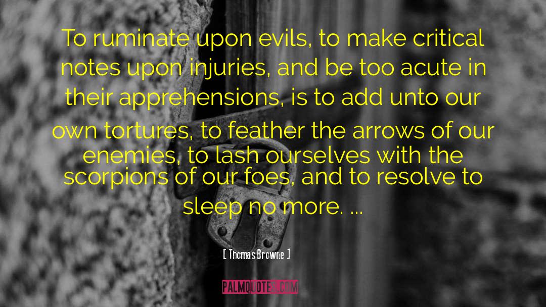 Lash Out quotes by Thomas Browne