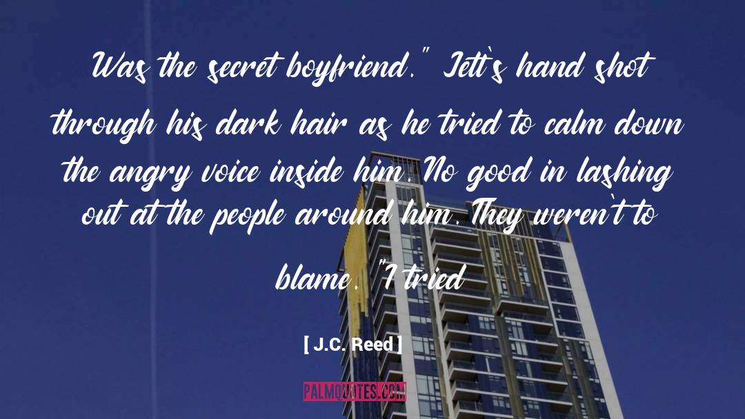 Lashing Out quotes by J.C. Reed