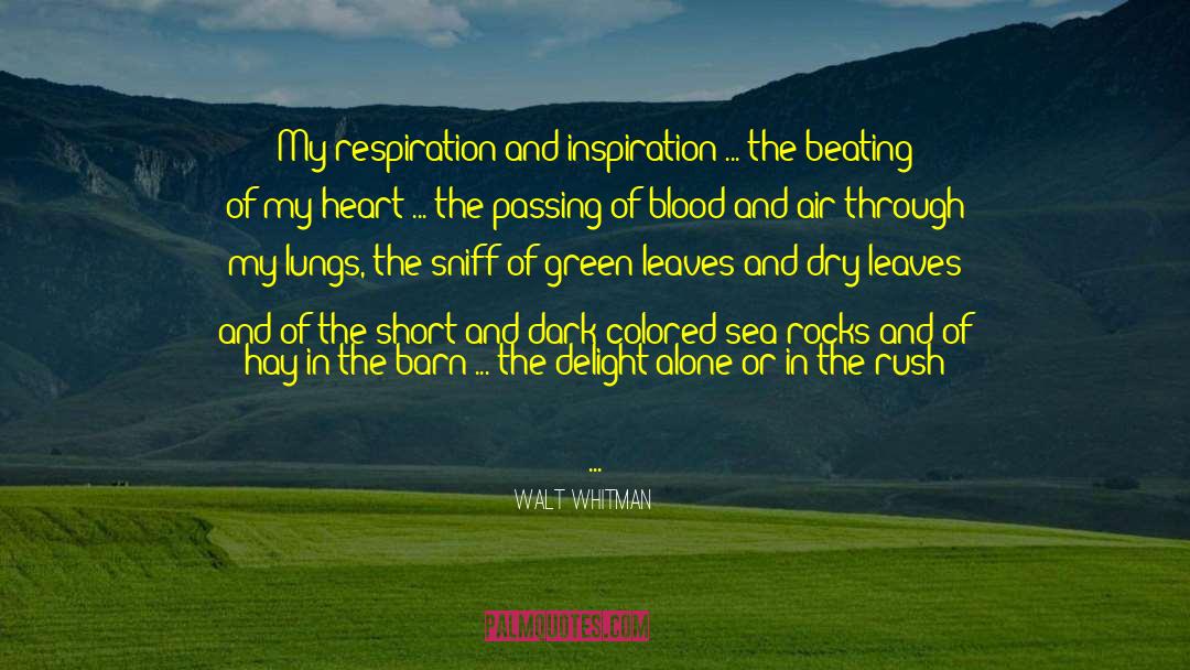 Lashner Rush quotes by Walt Whitman