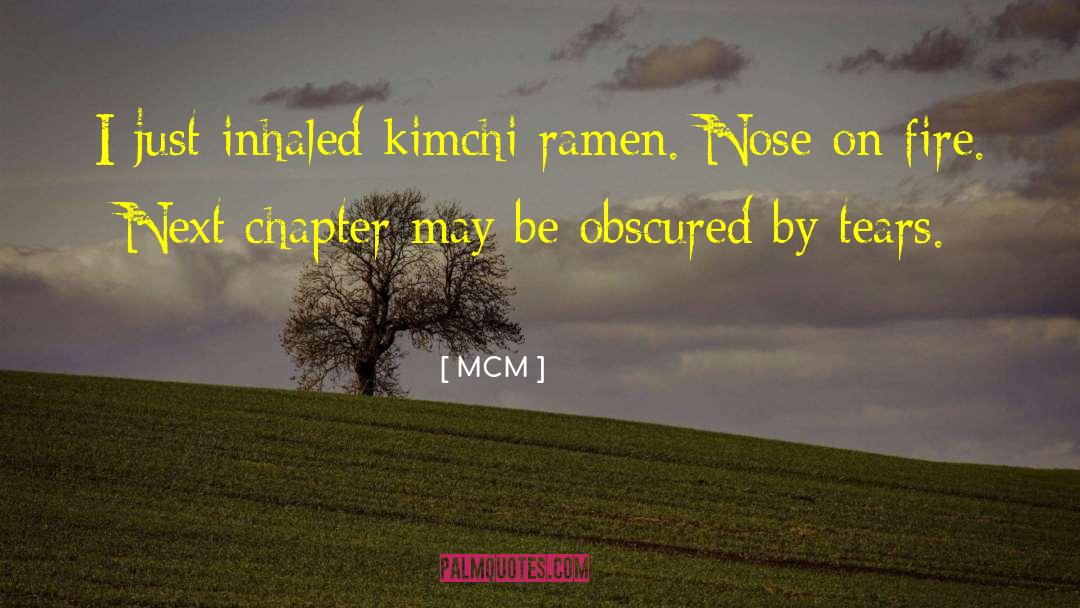 Last Chapter quotes by MCM