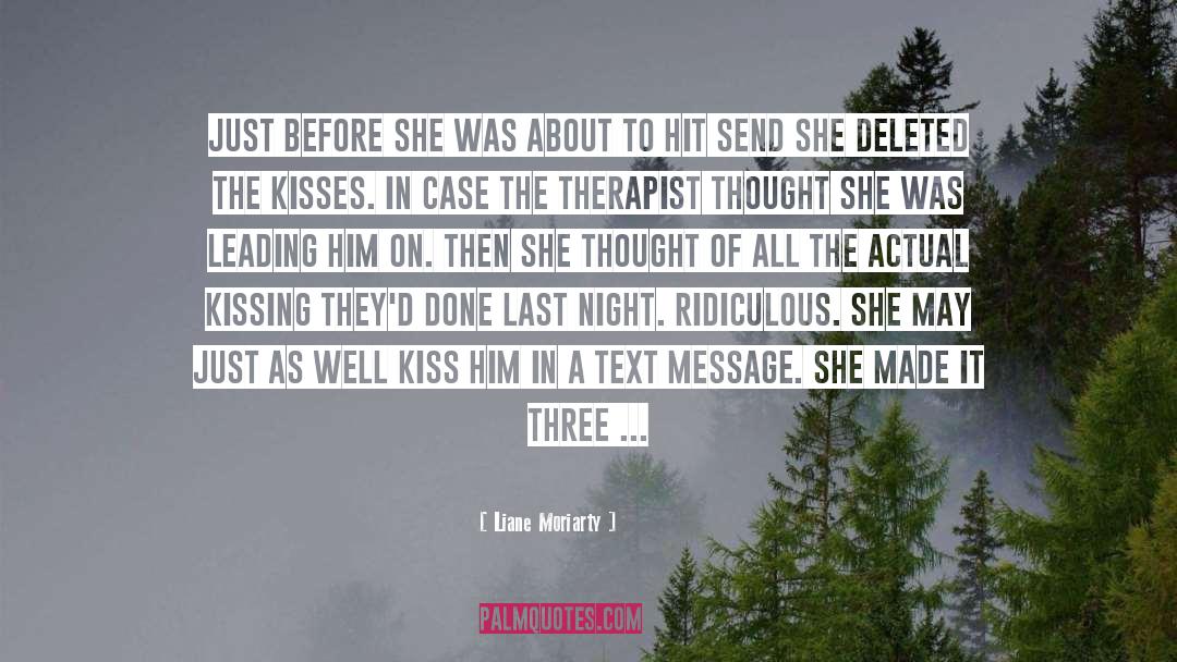 Last Climb quotes by Liane Moriarty