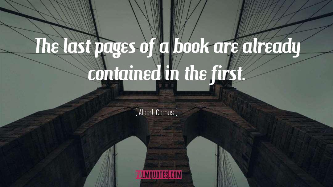 Last First Kiss quotes by Albert Camus