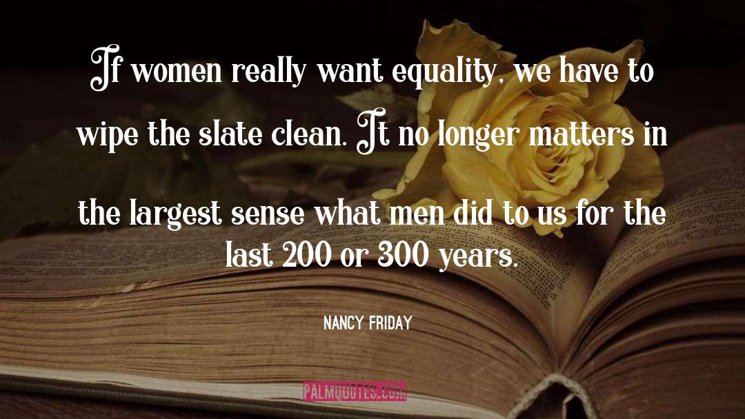 Last Judgment quotes by Nancy Friday