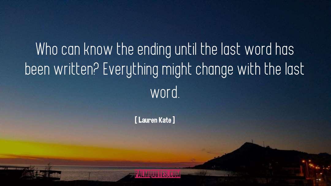 Last Line quotes by Lauren Kate
