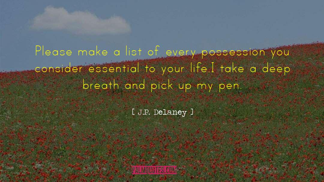 Last Lines quotes by J.P. Delaney