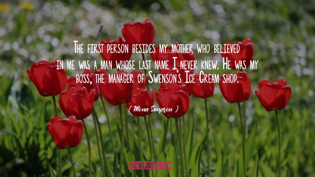 Last Name quotes by Mona Simpson