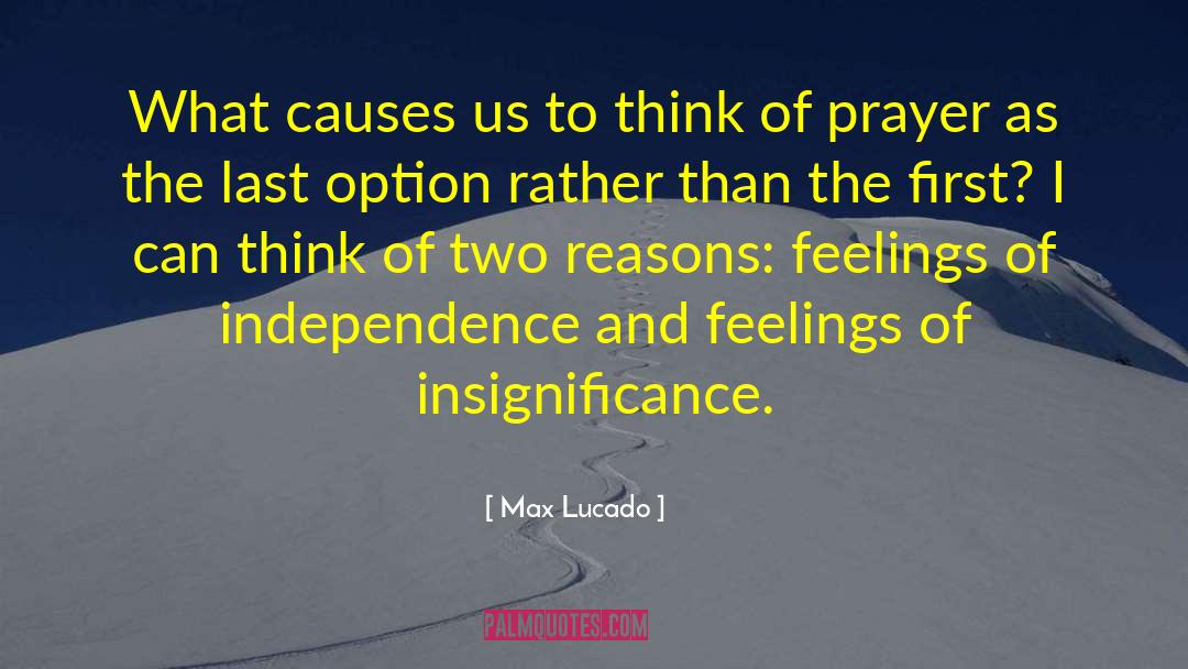 Last Option quotes by Max Lucado