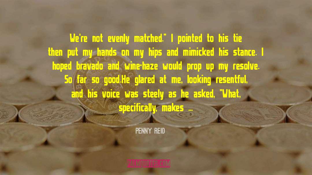 Last Sentence quotes by Penny Reid