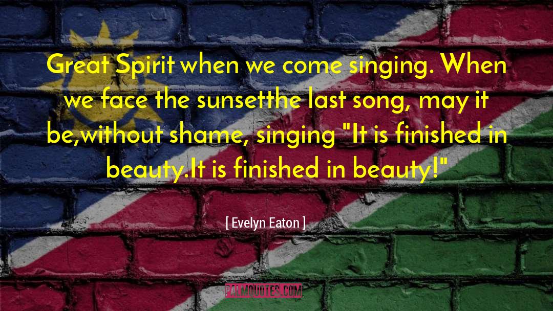 Last Song quotes by Evelyn Eaton