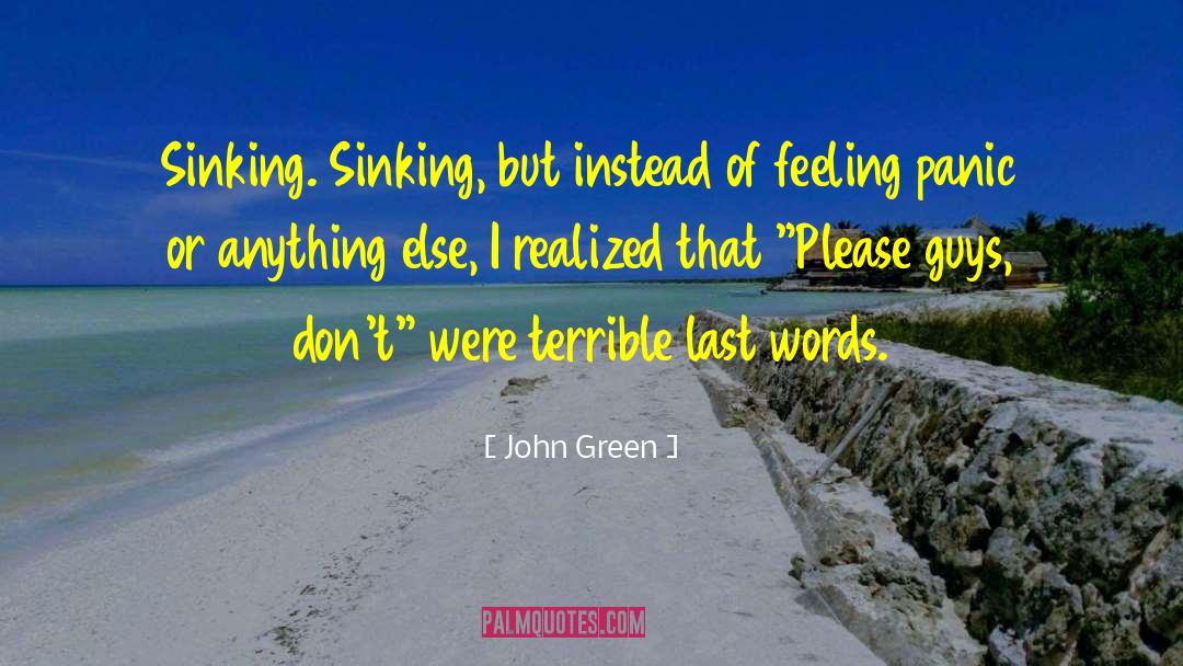 Last Words quotes by John Green