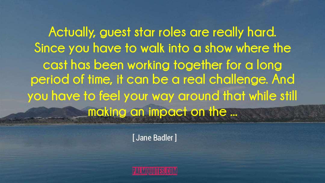 Lasting Effect quotes by Jane Badler