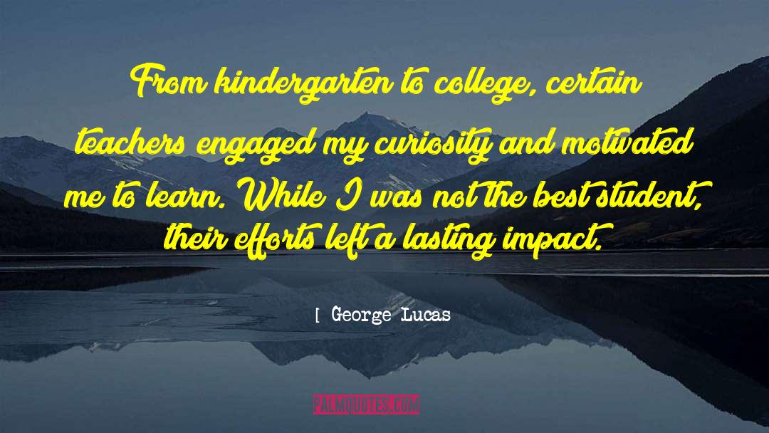 Lasting Impact quotes by George Lucas