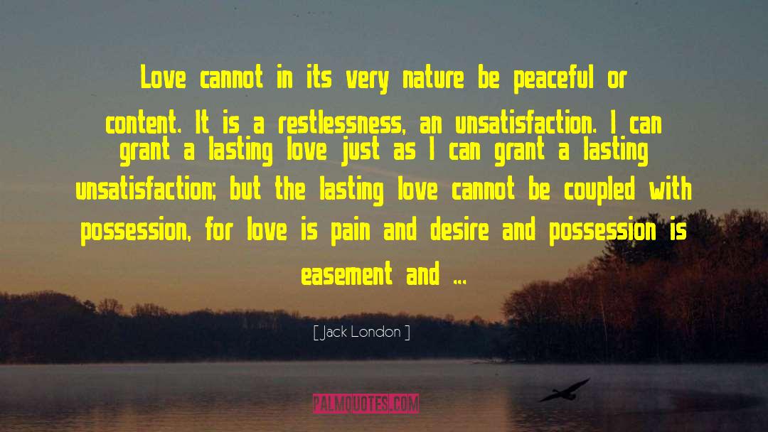 Lasting Love quotes by Jack London