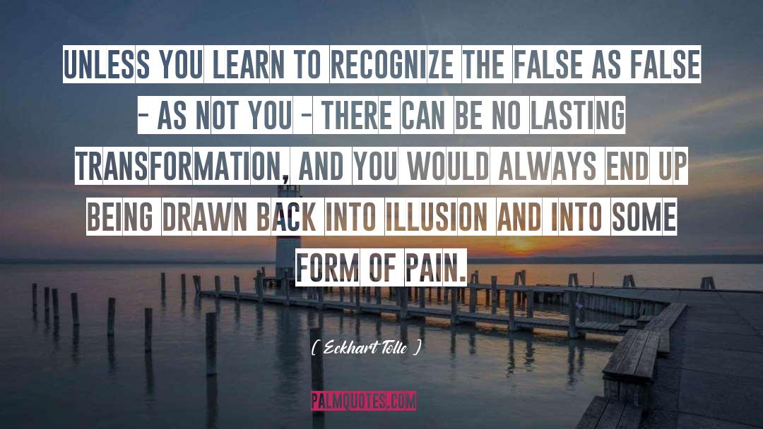 Lasting quotes by Eckhart Tolle