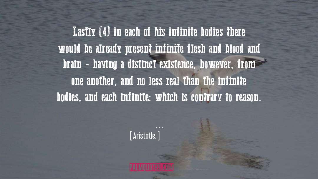 Lastly quotes by Aristotle.