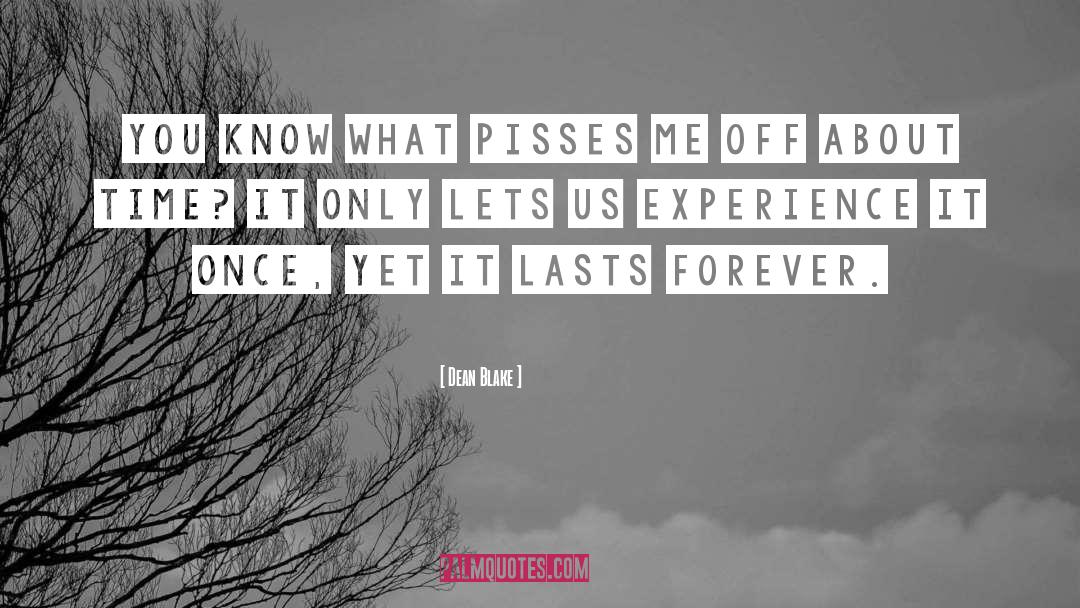Lasts quotes by Dean Blake
