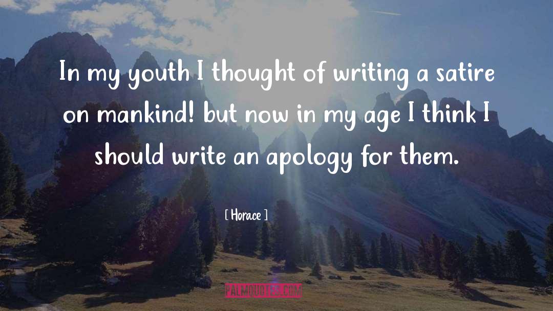 Late Apology quotes by Horace