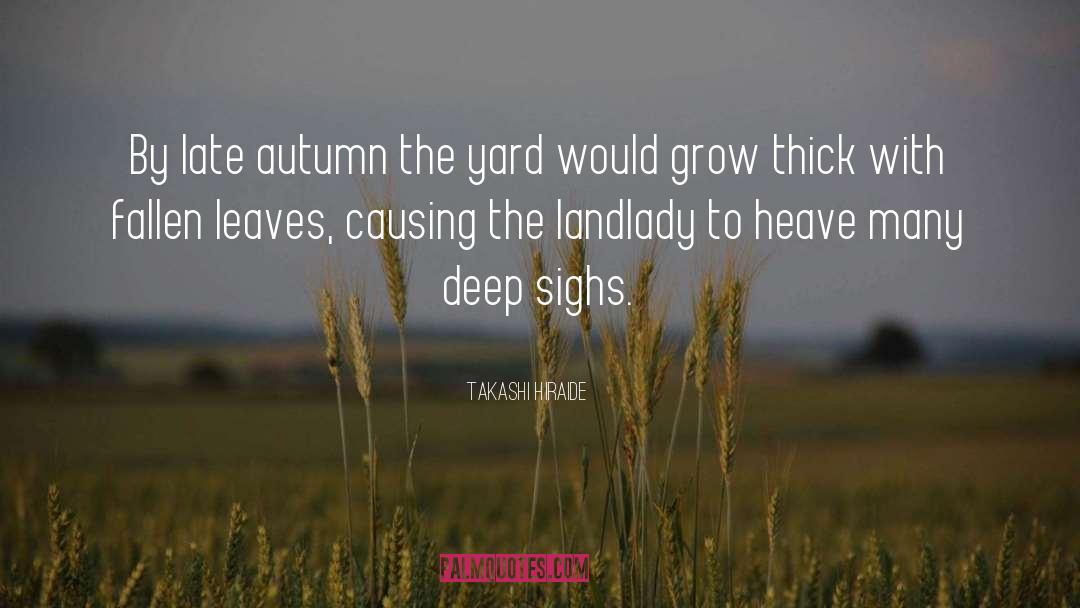 Late Autumn quotes by Takashi Hiraide