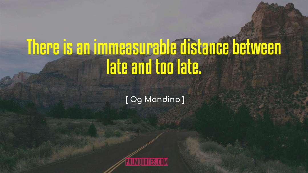 Late Autumn quotes by Og Mandino
