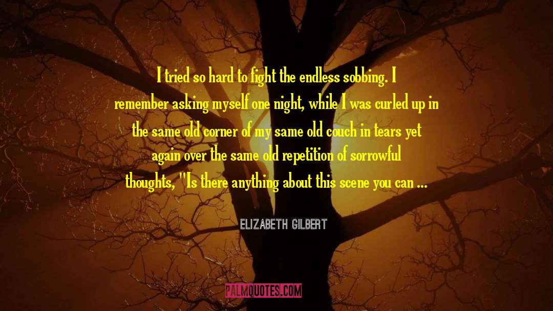 Late Night Thoughts quotes by Elizabeth Gilbert