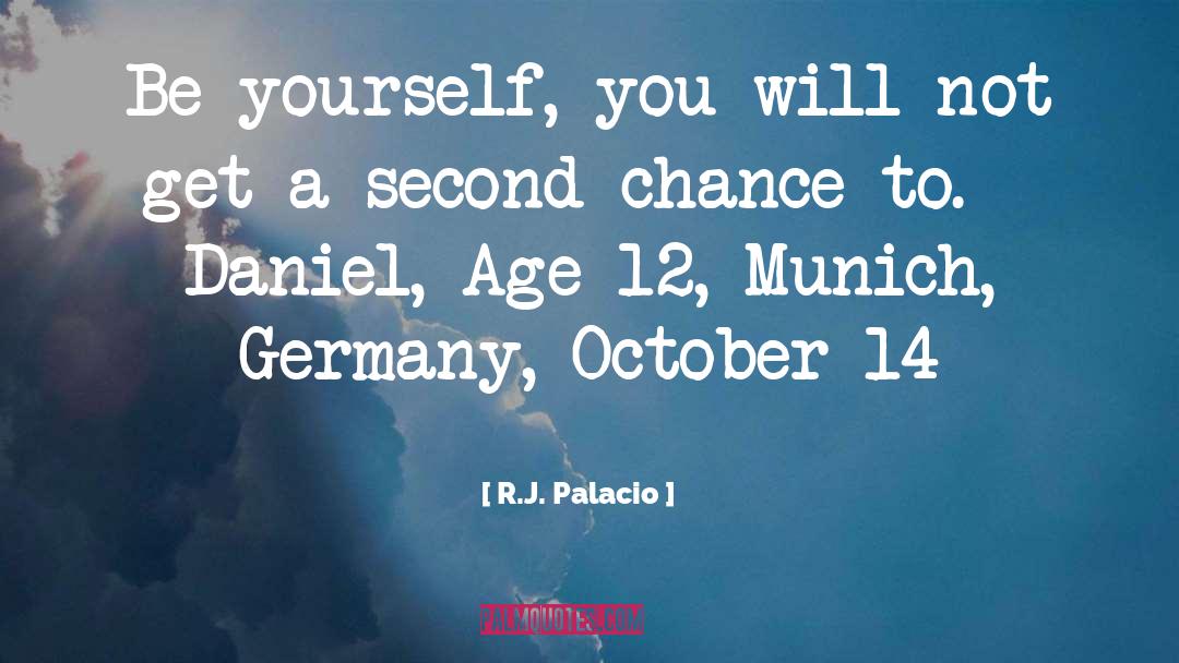 Late October quotes by R.J. Palacio