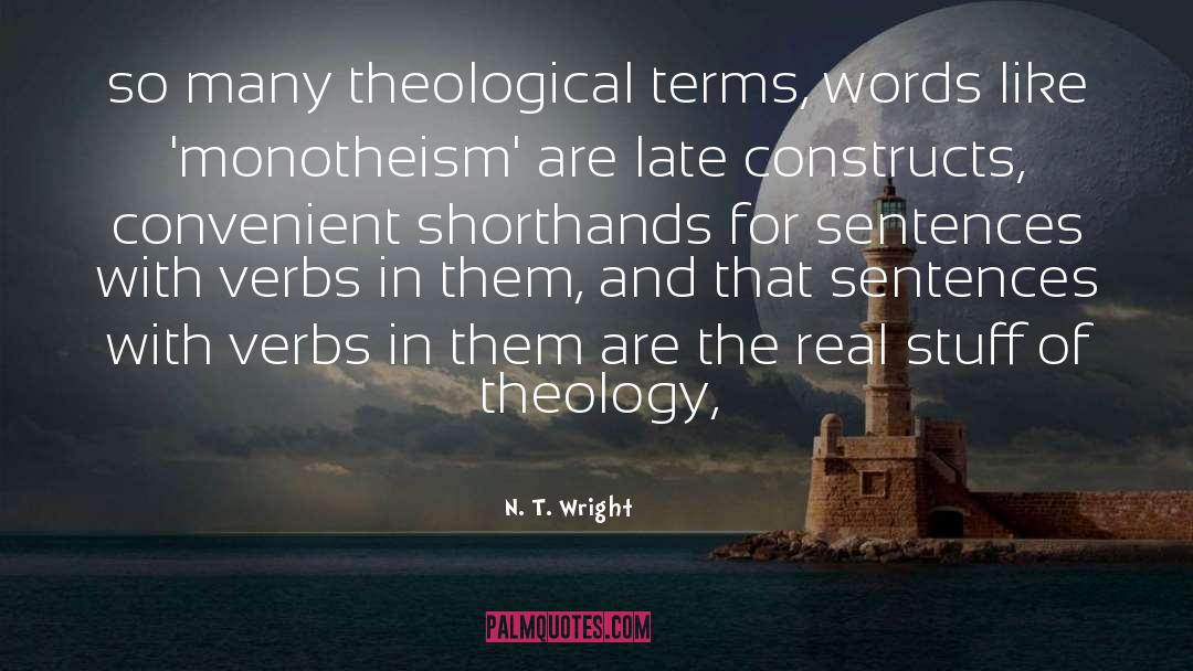 Late quotes by N. T. Wright