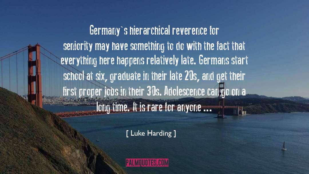 Late Twenties quotes by Luke Harding