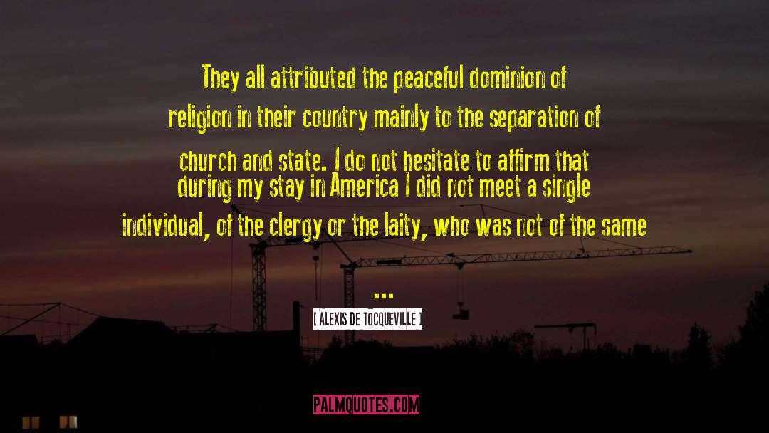 Lateran Church quotes by Alexis De Tocqueville