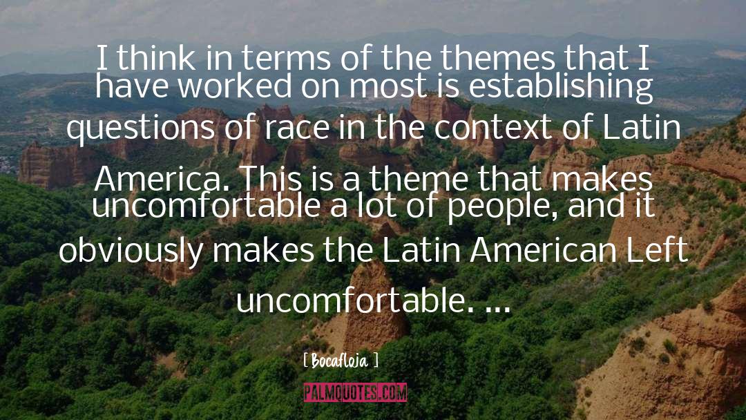 Latin America quotes by Bocafloja