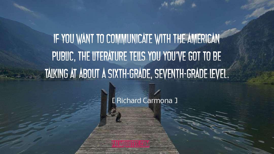 Latin American Literature quotes by Richard Carmona