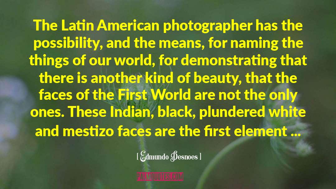 Latin American quotes by Edmundo Desnoes
