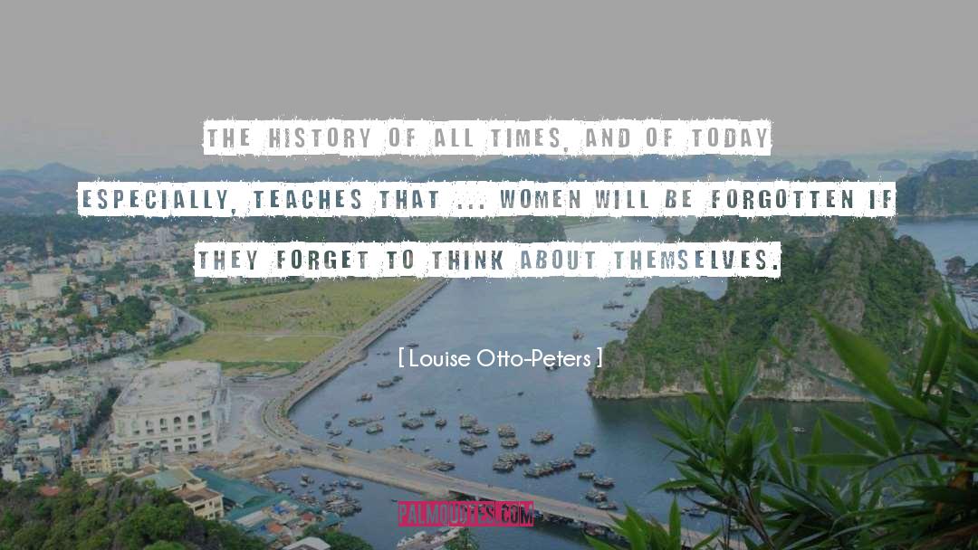Latina Women quotes by Louise Otto-Peters